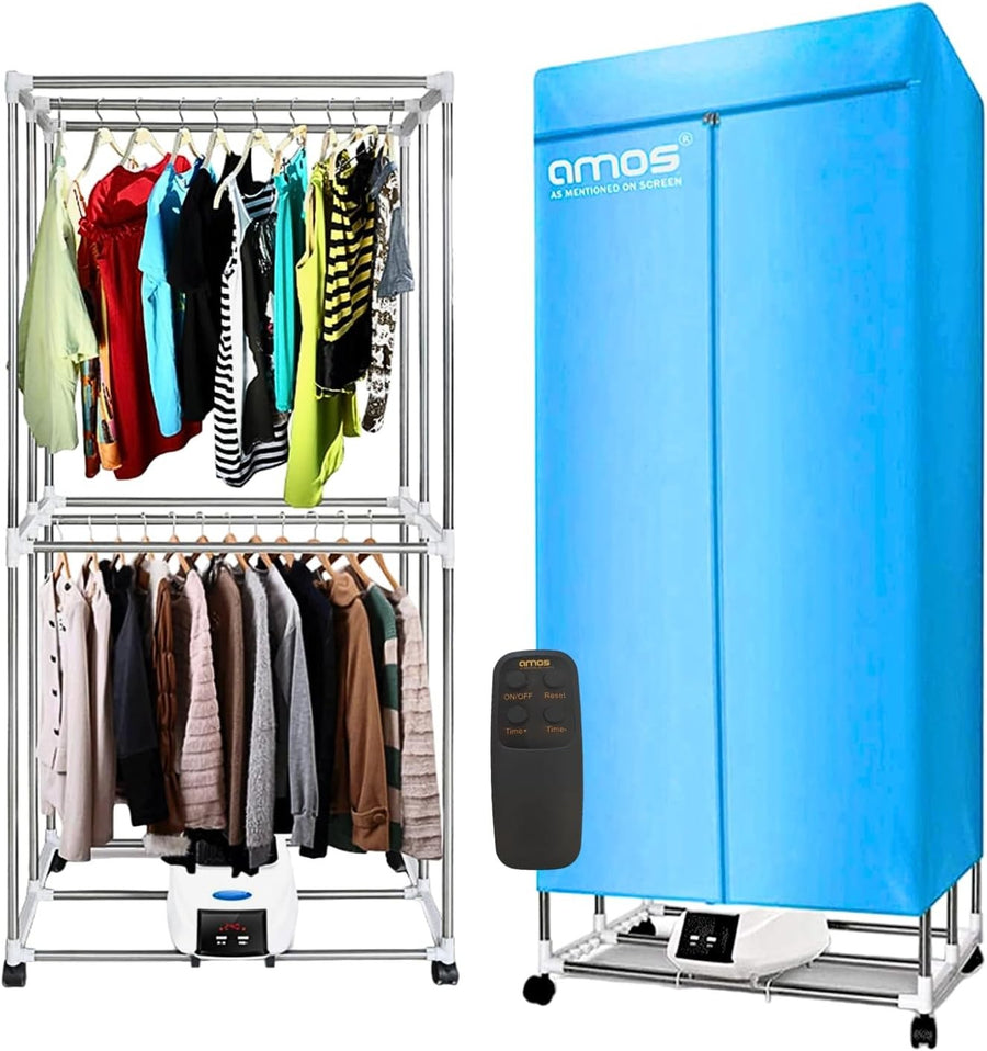 Electric Clothes Dryer 15kg Indoor Heated Drying Cabinet Energy Efficient