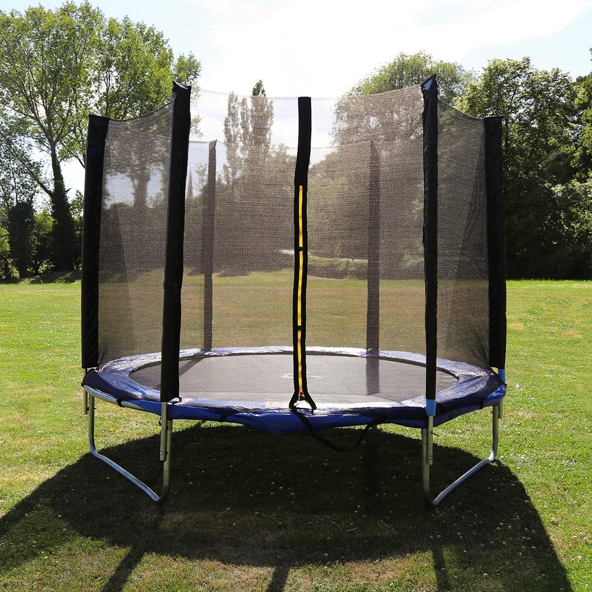 10FT Kids Garden Trampoline Safety Enclosure Foam Padding Outdoor