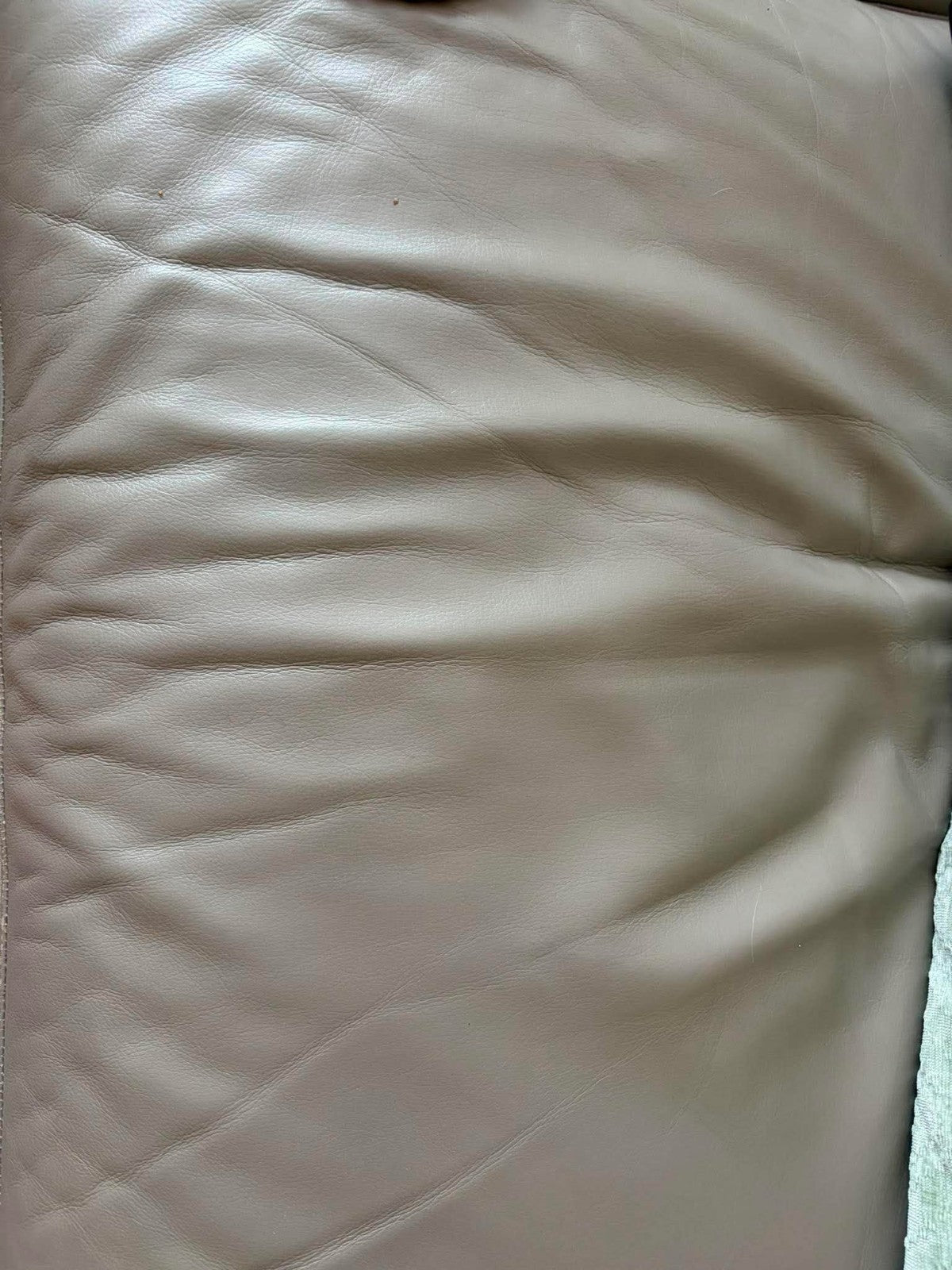 Luxe Electric Brown Leather Corner Sofa (PTP)