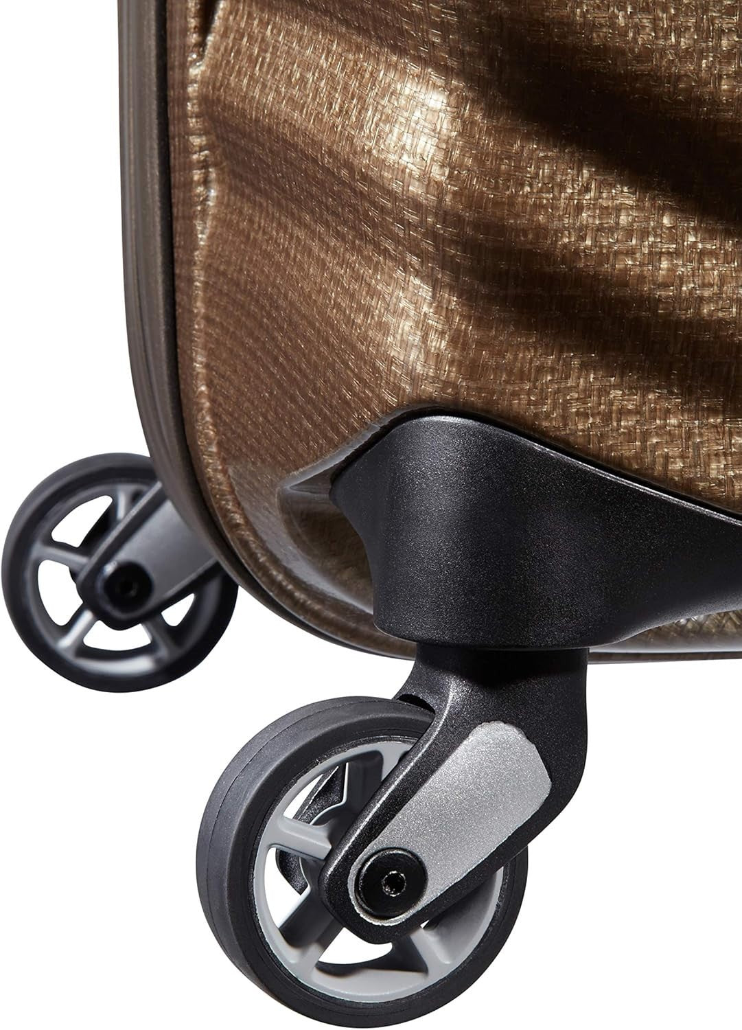 Large Lightweight Hard Shell Spinner Suitcase Shock Resistant 75cm 99L Sand