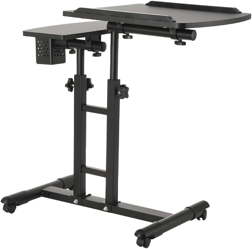 Portable Tattoo Workstation Adjustable Tray Arm Rest Stand with Storage
