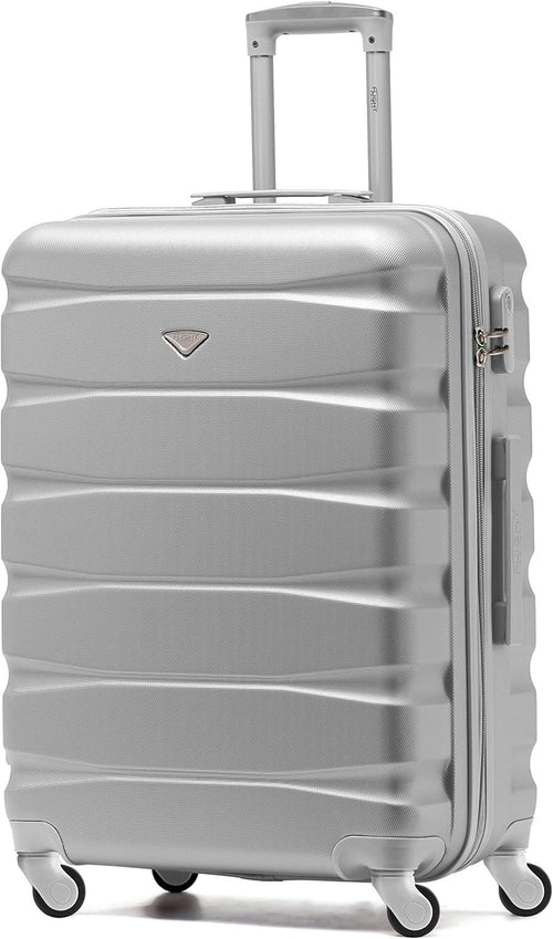 25” Check In Luggage ABS Hard Case Lightweight 4 Spinner Wheels