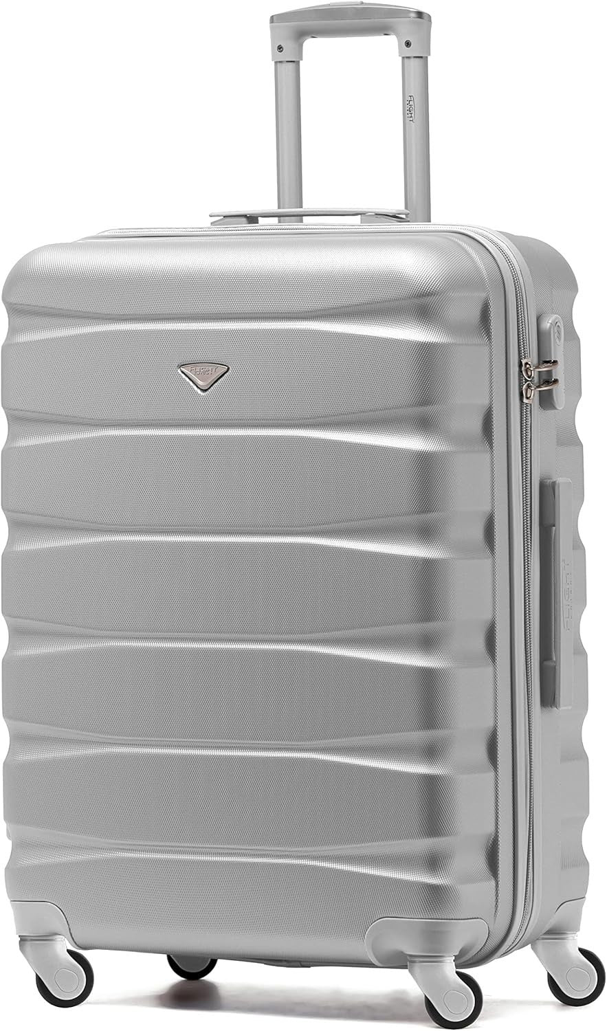 25” Check In Luggage ABS Hard Case Lightweight 4 Spinner Wheels