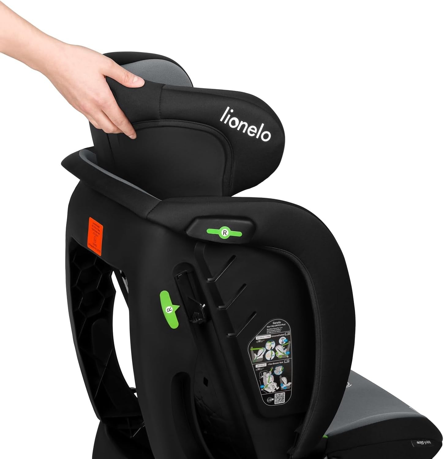 i-Size Car Seat 40–150cm Rear & Forward Facing R129 Memory Foam Recline