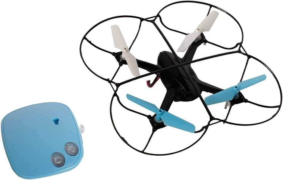 Motion Control Quadcopter Drone Blue V3 360° Flip Rechargeable LED Hand Gesture