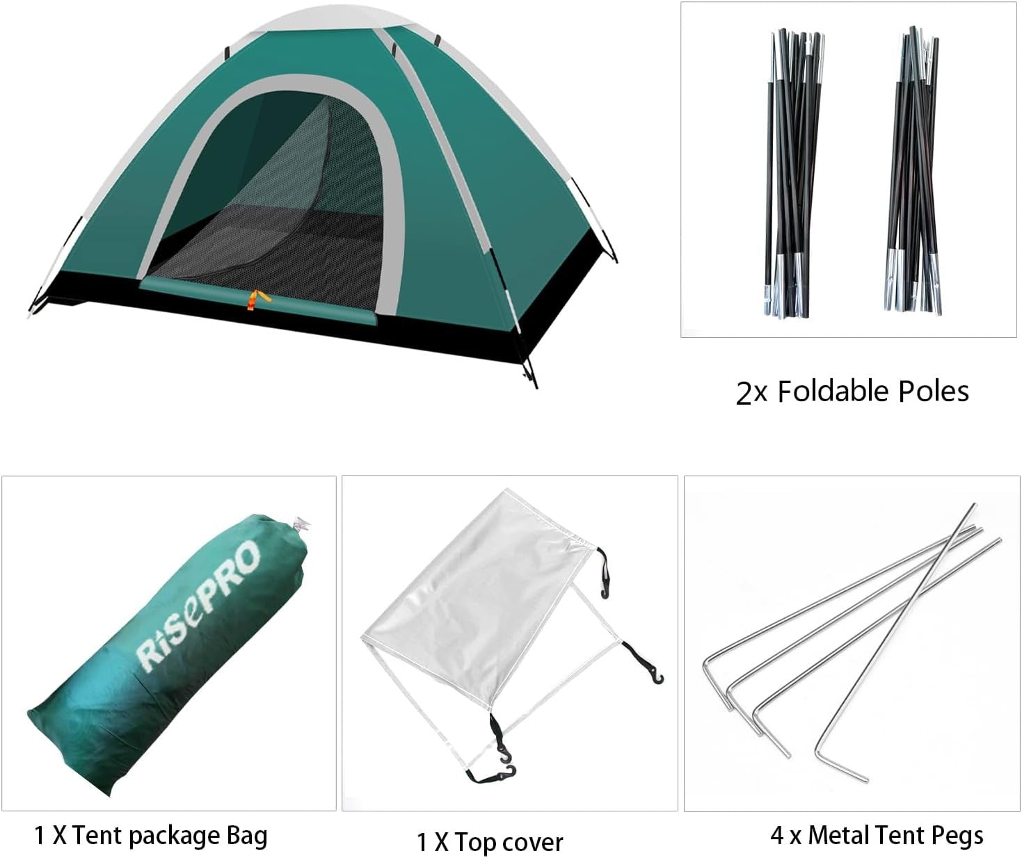 Portable Camping Tent Waterproof Lightweight Outdoor