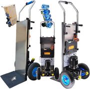 Electric Stair Climber Cart 1200W Motor Folding Sack Truck 400kg Capacity