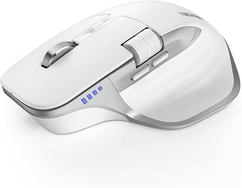 Bluetooth Wireless Mouse Thumb Scroll Rechargeable Silent Ergonomic Laptop PC