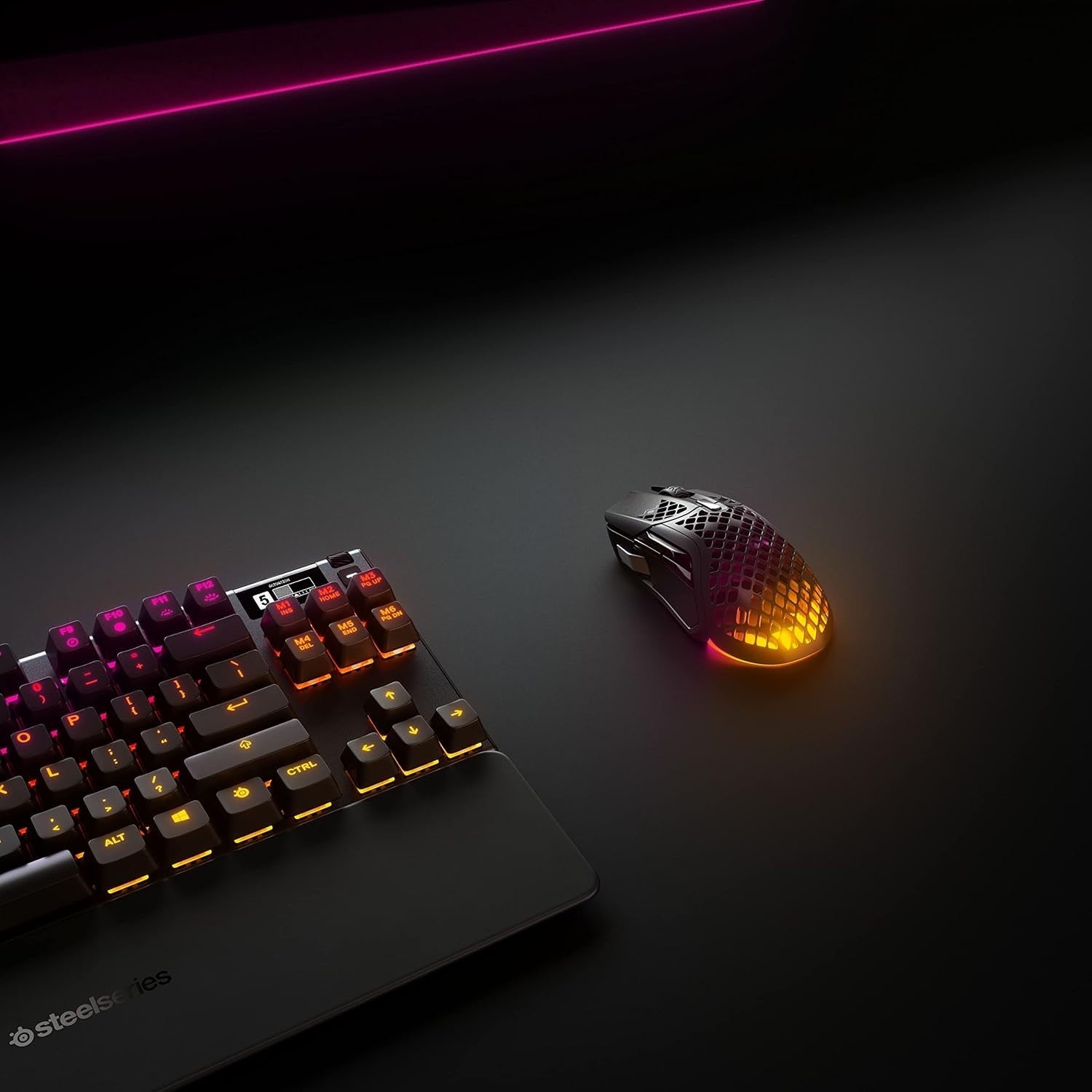 Ultra-Light Wireless Gaming Mouse 18K DPI RGB 9 Button