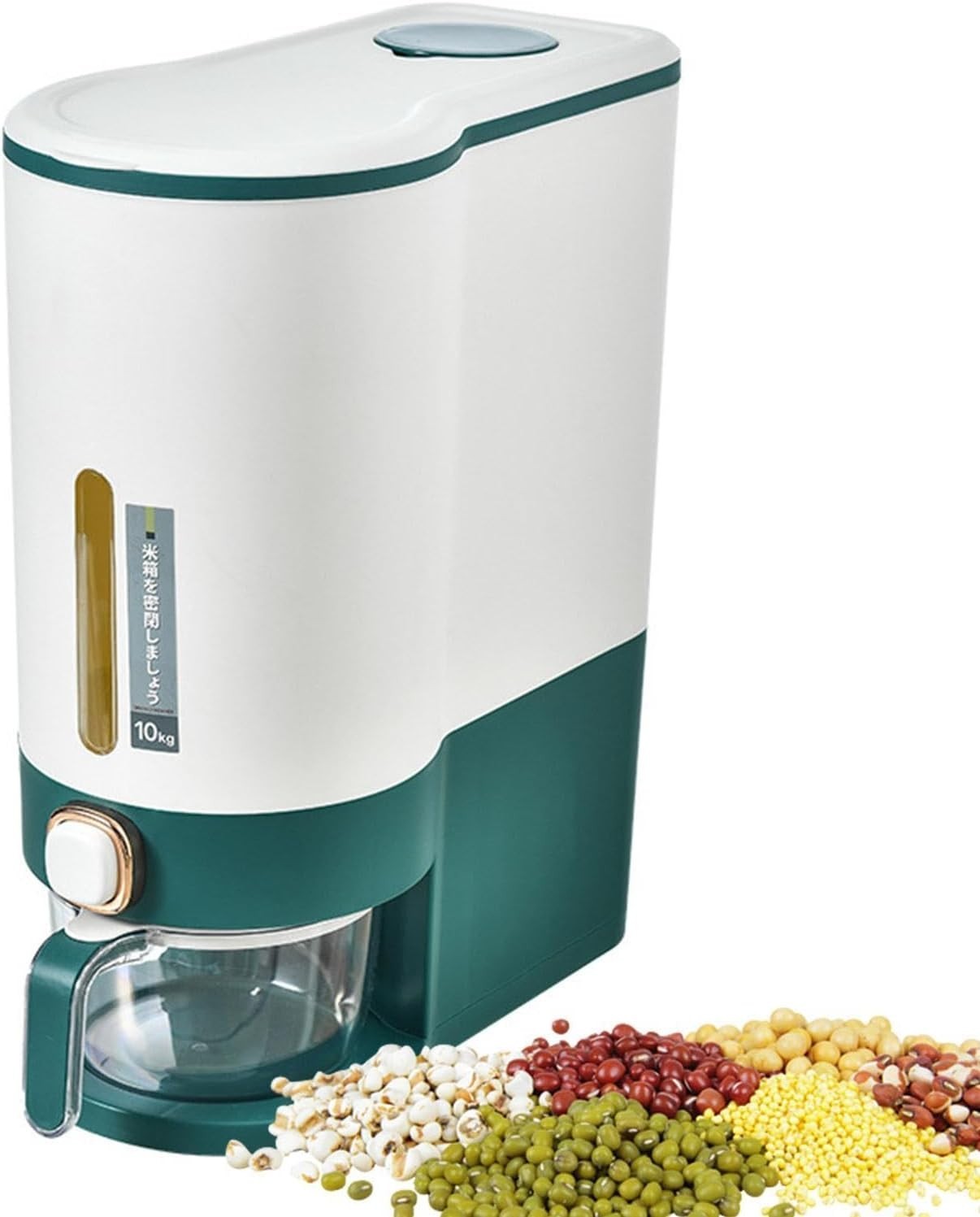 5KG 10KG Airtight Rice Container w Measuring Cup