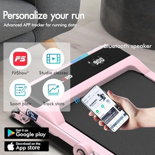 Foldable Treadmill 3.2HP 4% Incline Shock Absorbing Home Gym