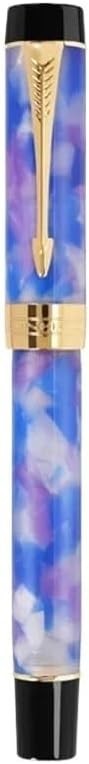 Luxury Gold Fountain Pen 1.0mm Bend Nib Executive