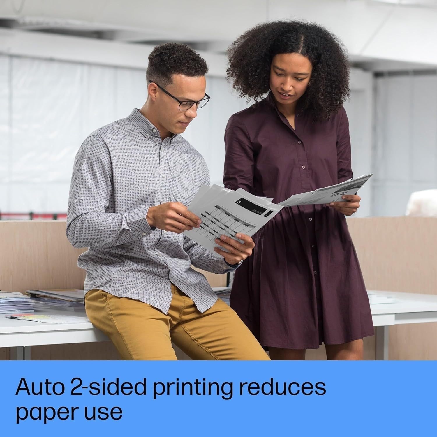 White Mono Laser MFP Printer A4 WiFi Duplex ADF 40ppm Small Office