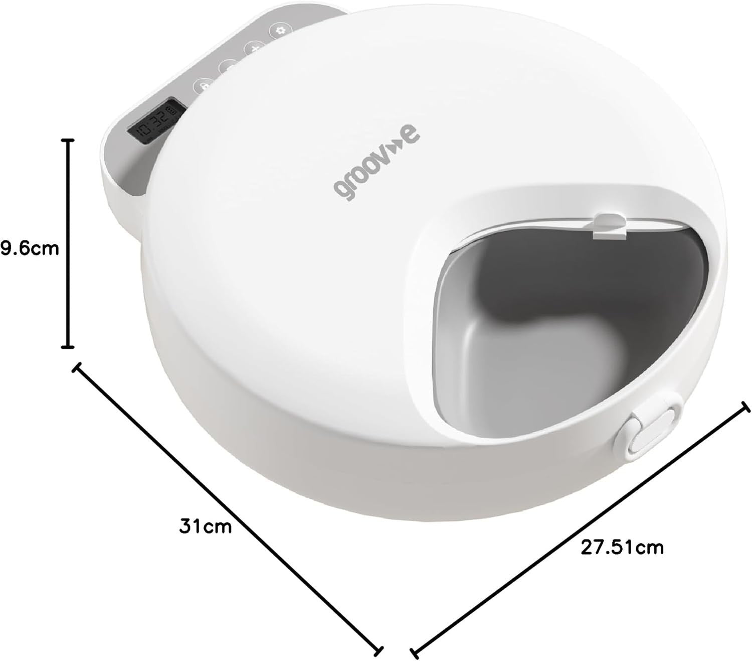 Automatic Wet Food Pet Feeder Timer 4 Meal Ice Pack Cat Dog Feeder