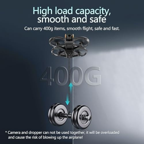 Drone Airdrop System for Avata 2 Payload Release 4K Action Camera Mount 75g