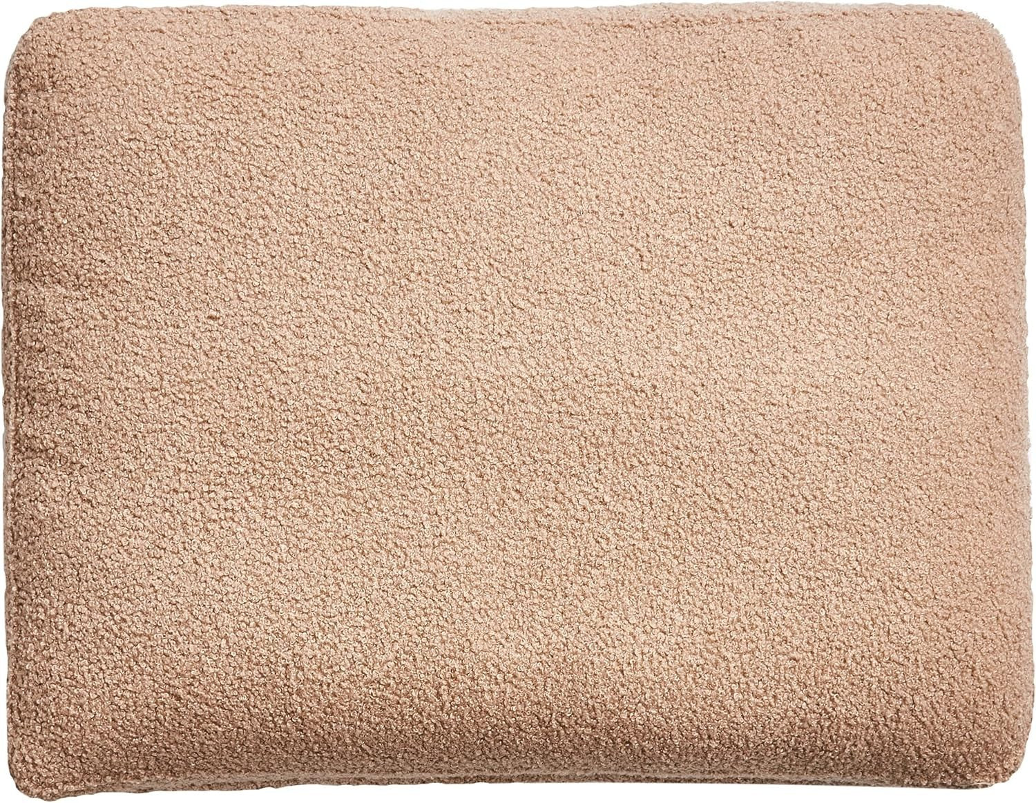 Left Hand Chaise Lounge Boucle Upholstery Beige | Cushions, Metal Legs