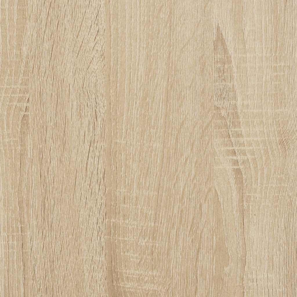 Modern Sonoma Oak End Table Set Nesting Side Coffee Tables Living Room