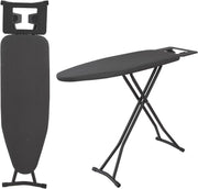 Adjustable Height Ironing Board with Iron Rest Non Slip Legs Compact