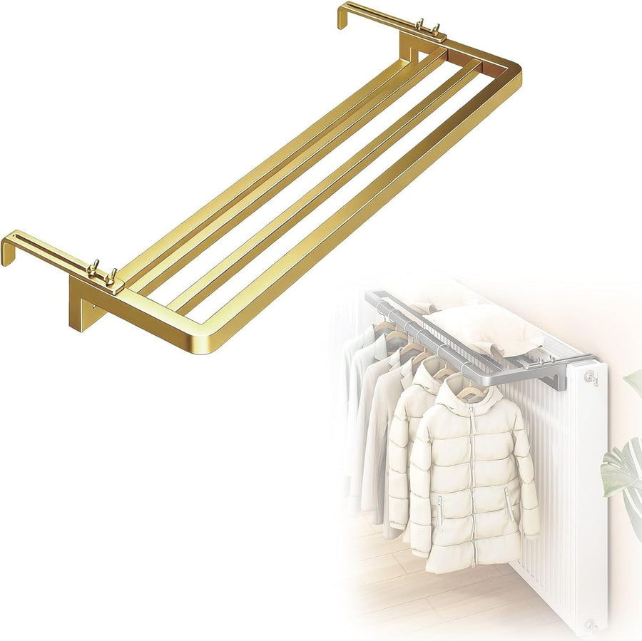 Adjustable Radiator Clothes Drying Rack – Space-Saving Indoor Laundry Rack 40cm