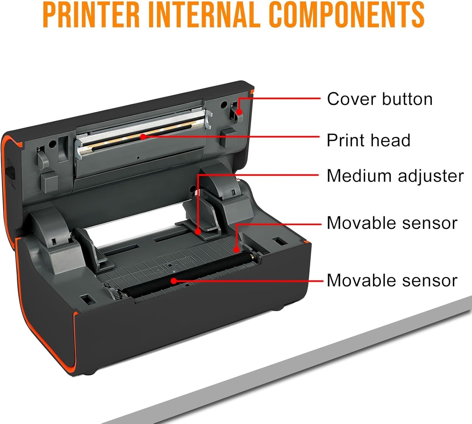 Bluetooth Thermal Shipping Label Printer 4x6 Postage