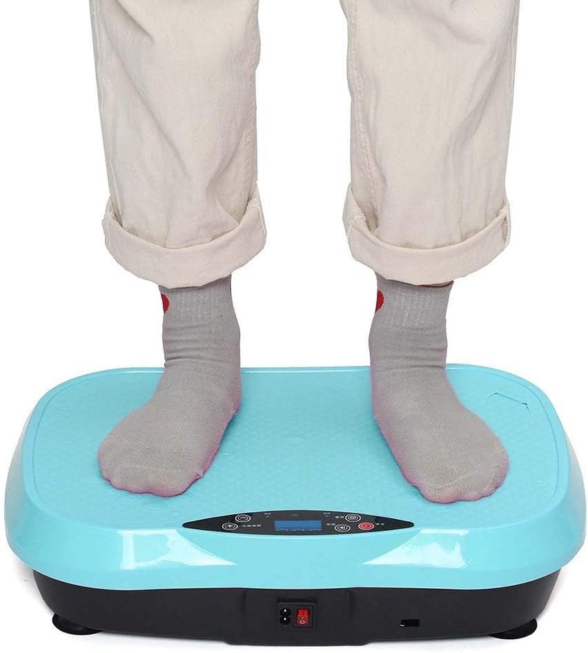 200W Standing Vibration Plate Mini Fitness Board Weight Loss 150kg