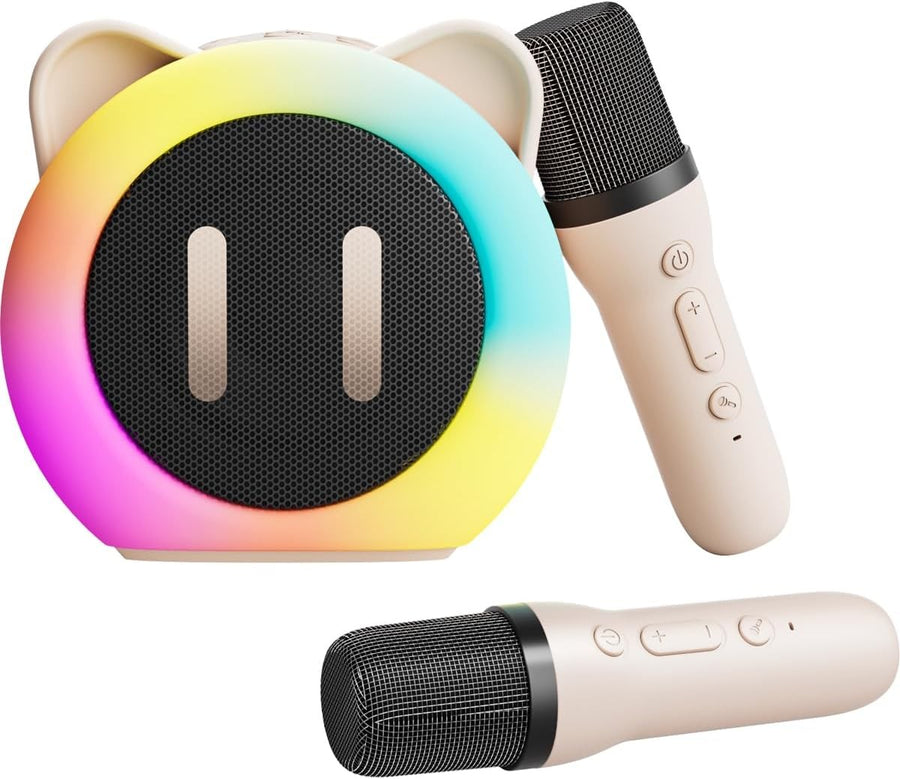 Kids Karaoke Machine Bluetooth Speaker 2 Wireless