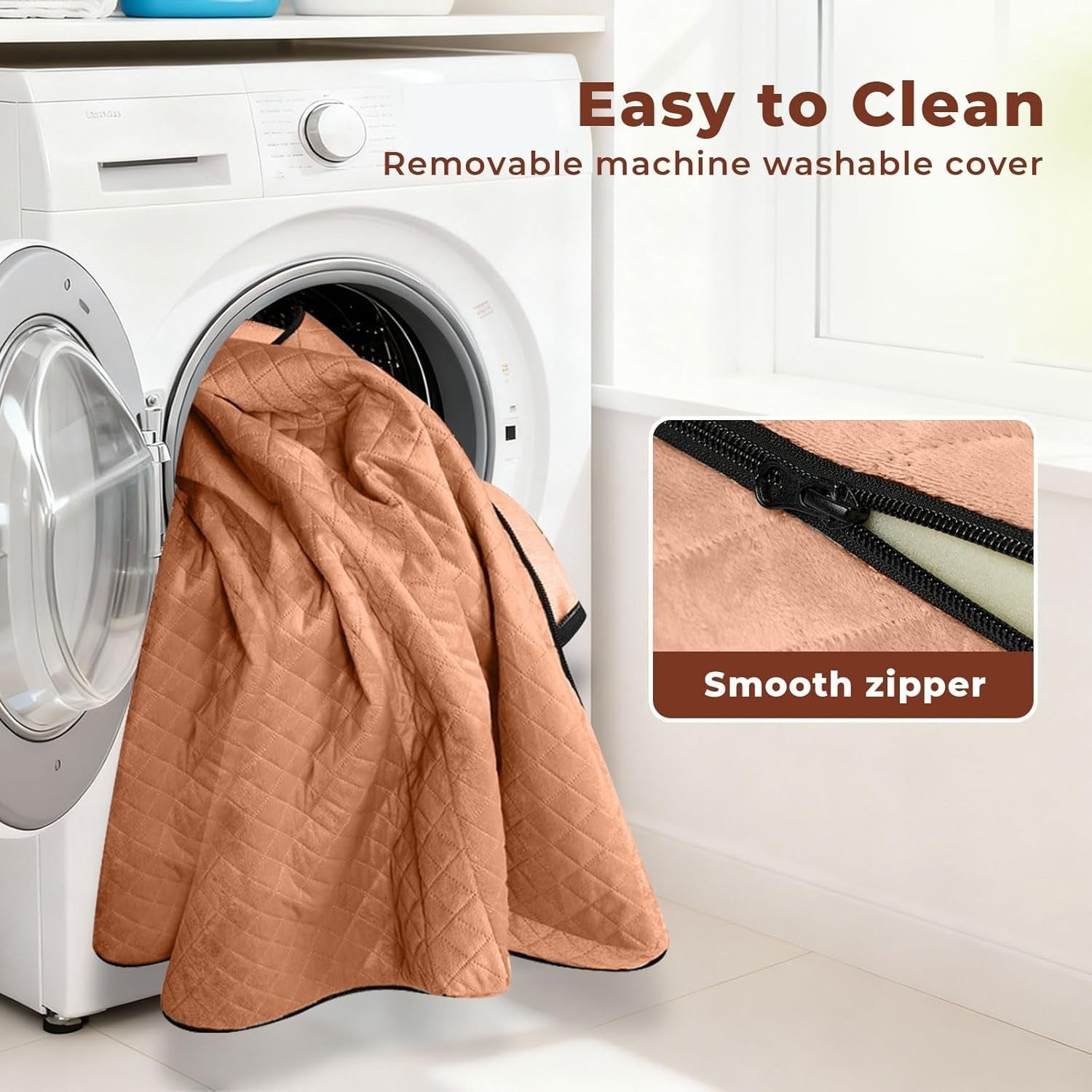 Elevated Dog Car Booster Seat Washable Travel Bed for Small Medium Dogs