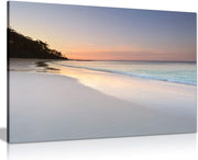 Soft Colours Beach Canvas Wall Art Coastal Seaside Picture Bedroom 18x12