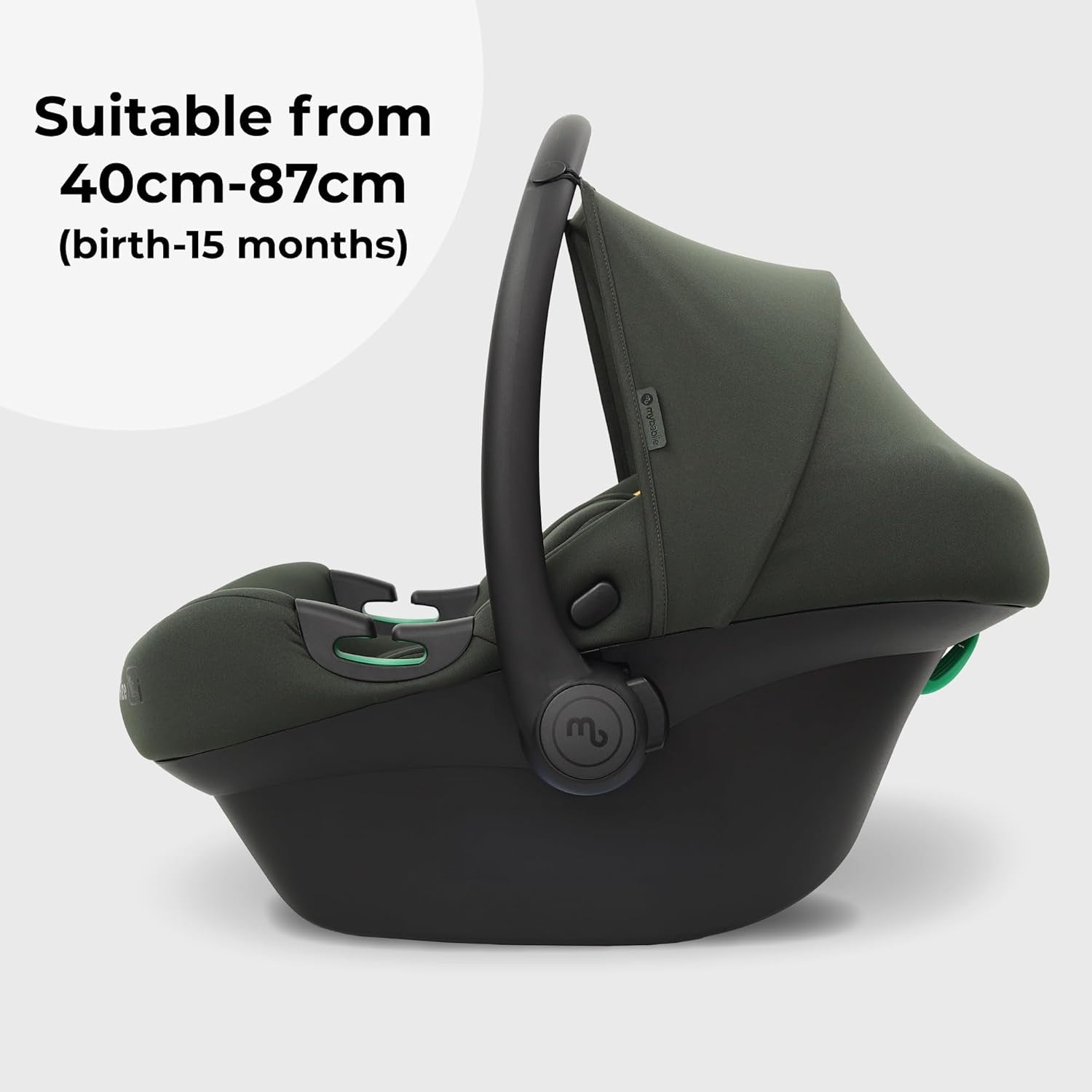 i-Size R129 Baby Seat 40–87cm Newborn Infant Carrier Rear Facing