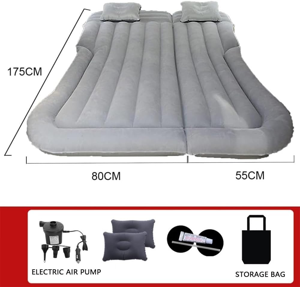 Car Inflatable Mattress SUV Back Seat Air Bed Travel Camping Sleeping Bed