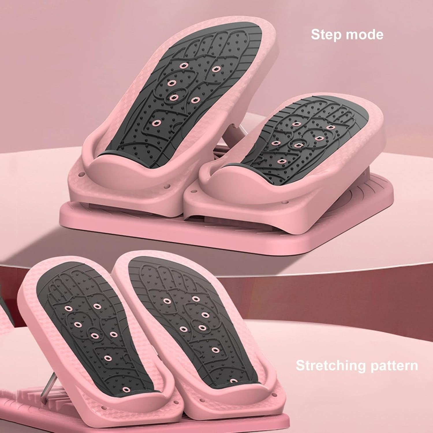 Under Desk Mini Stepper Pedal Exerciser Non Slip Folding Foot Leg Trainer