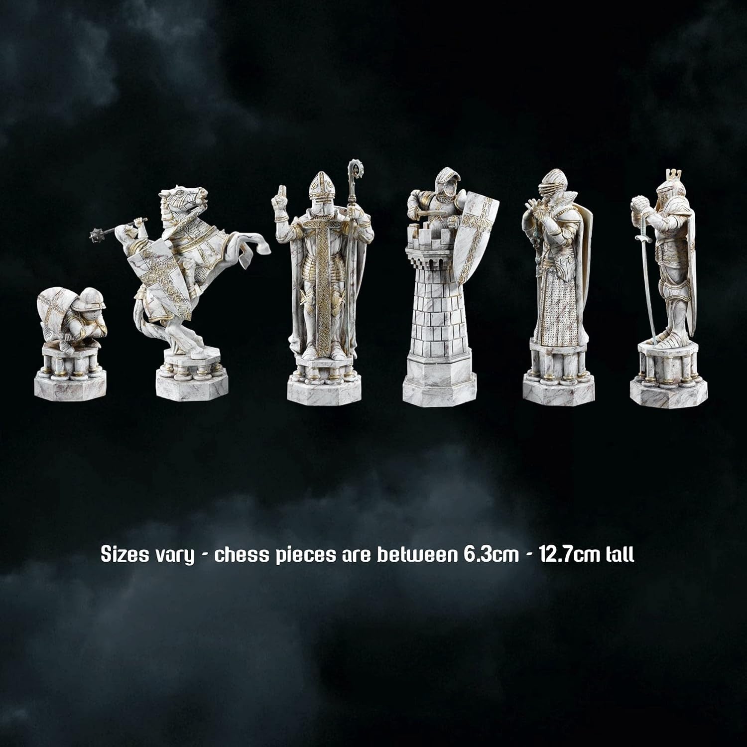 Luxury Harry Potter Wizard Chess Set – 20.5" Board & Detailed Battle Pieces