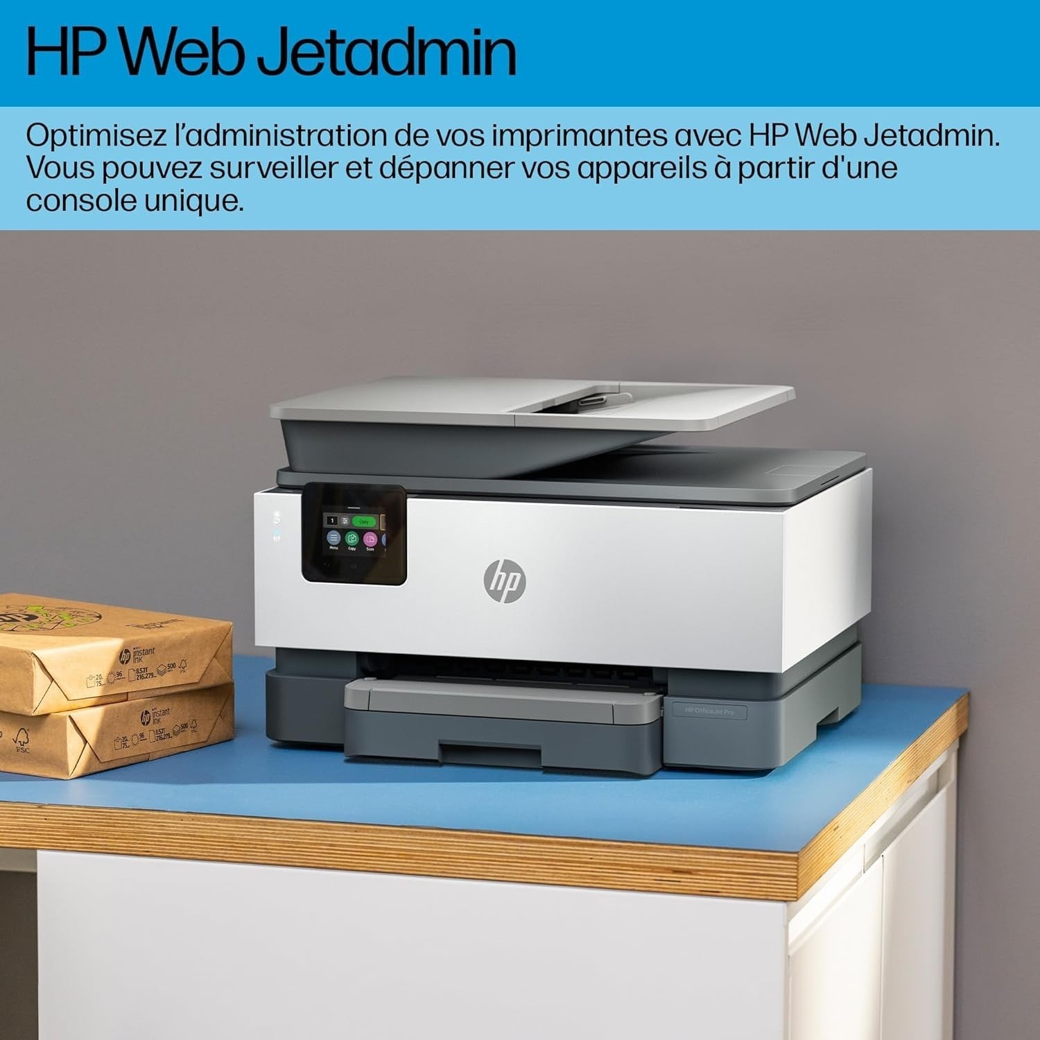 All-in-One A4 Colour Inkjet Printer White/Black USB Auto-Duplex Fast Print