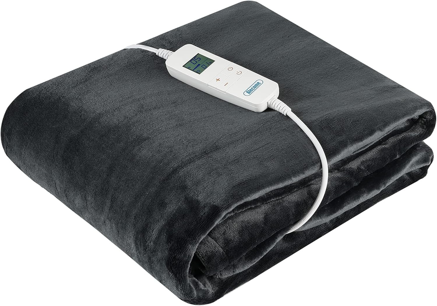 Electric Heated Throw Blanket 10 Heat Settings Digital Washable 160x130