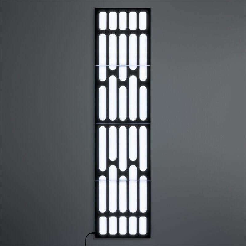Star Wars Death Star LED Wall Panel Light – Remote Control, USB Powered, 124cm