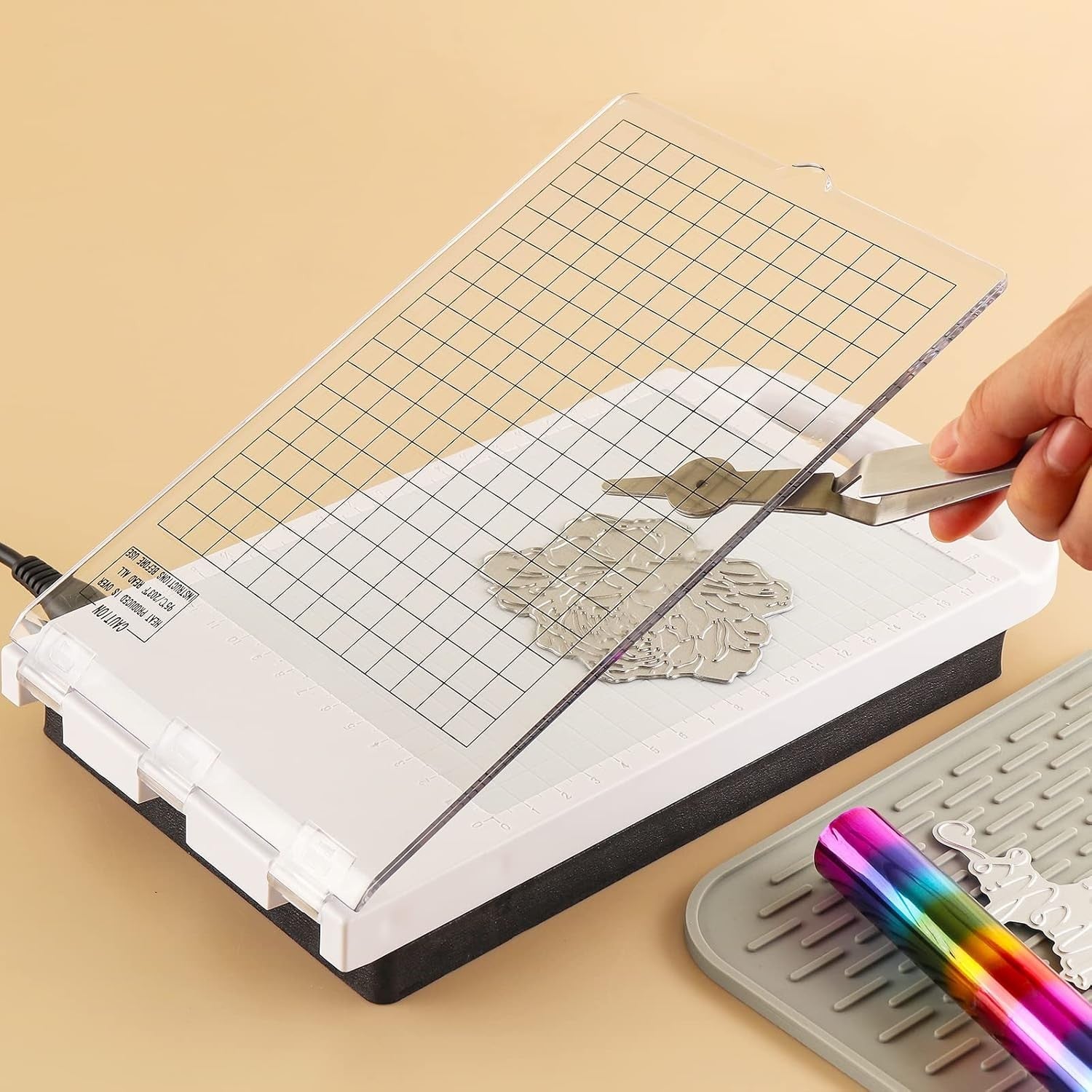 Hot Foil Stamping Machine Heat Press for Crafting & Card Making