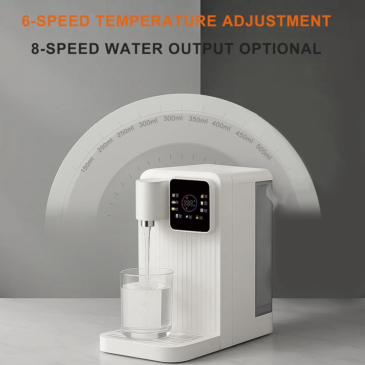 Instant Hot Water Dispenser 3.5L Fast Boil | Adjustable Temp LED Display