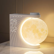 Sunrise Alarm Clock Wake Up Light Moon Lamp LED Night Light Sounds
