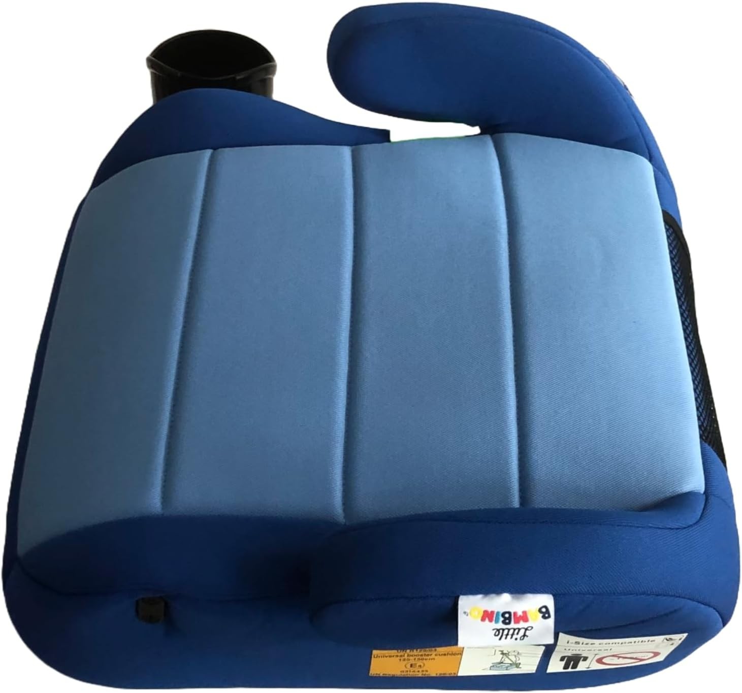 i-Size Booster Seat 125–150cm Cushion Car Seat for Kids 6–12 Years Blue