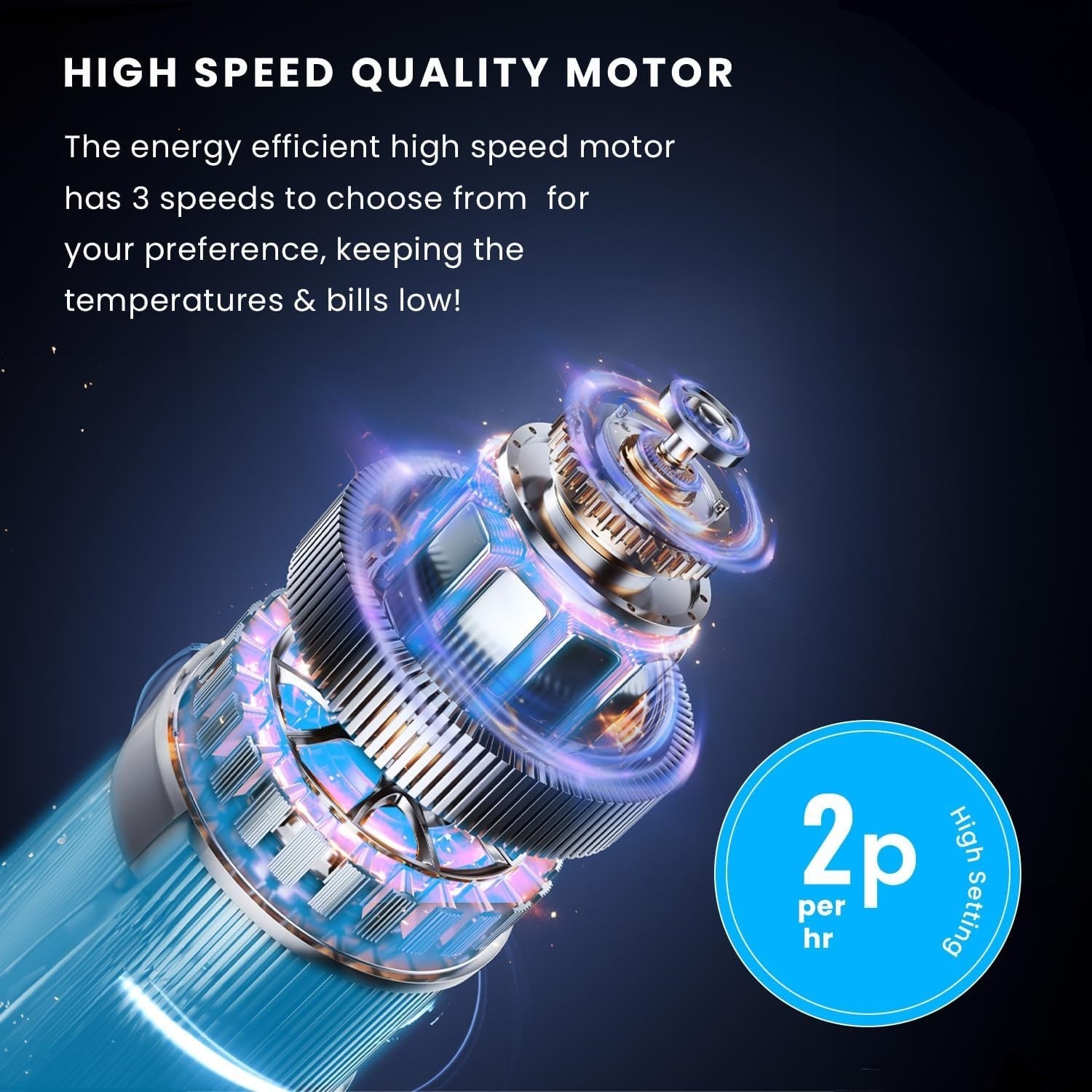 43" Bladeless Tower Fan with Remote Air Purifier Aroma 3-Speed Oscillating Quiet