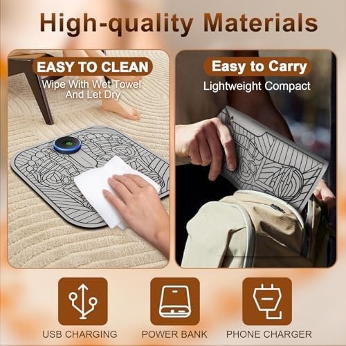 EMS Foot Massager Machine | Electric Foot Spa for Pain Relief & Circulation