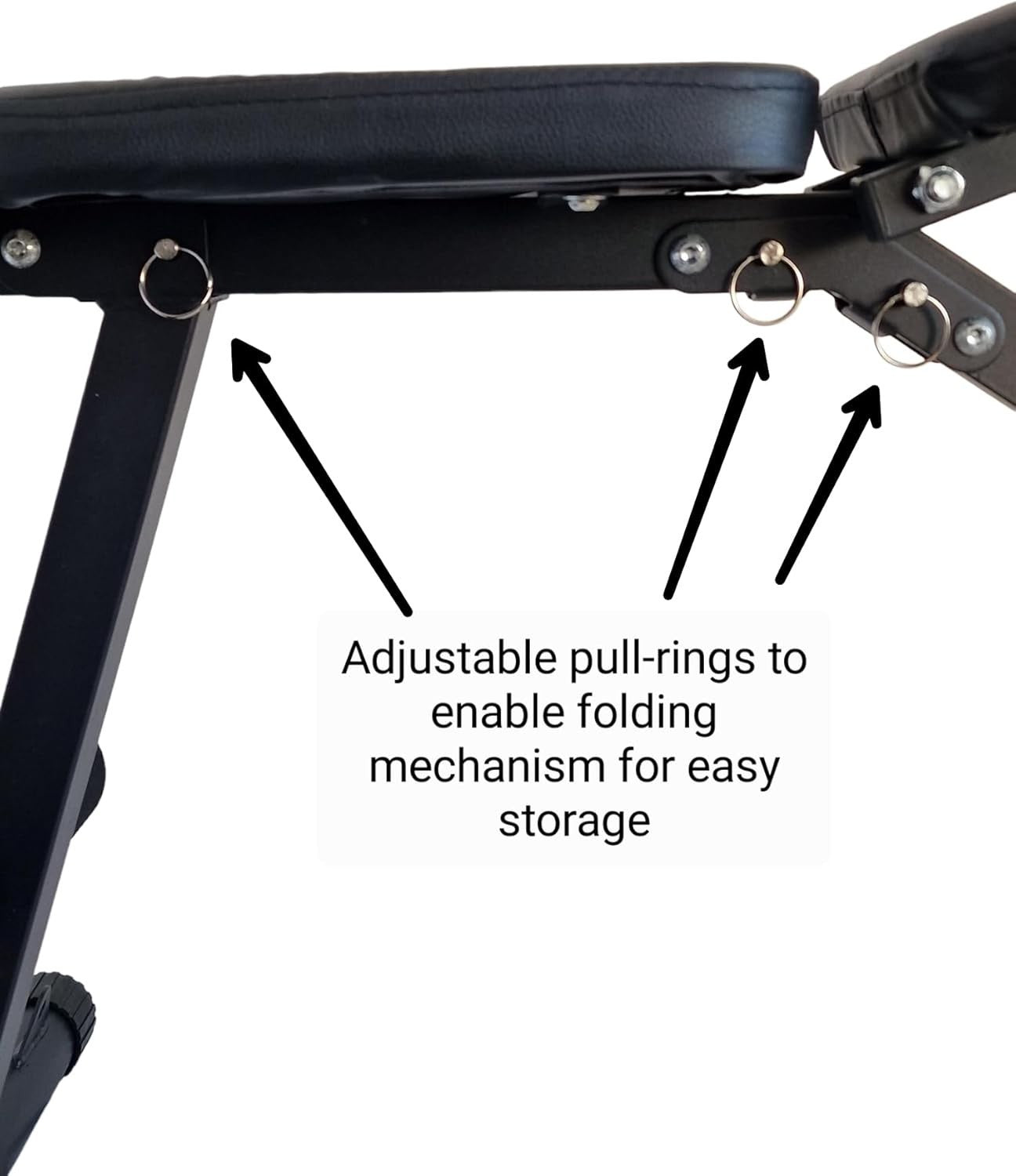 Premium Folding Adjustable Workout Bench 800lb Heavy Duty Home Gym