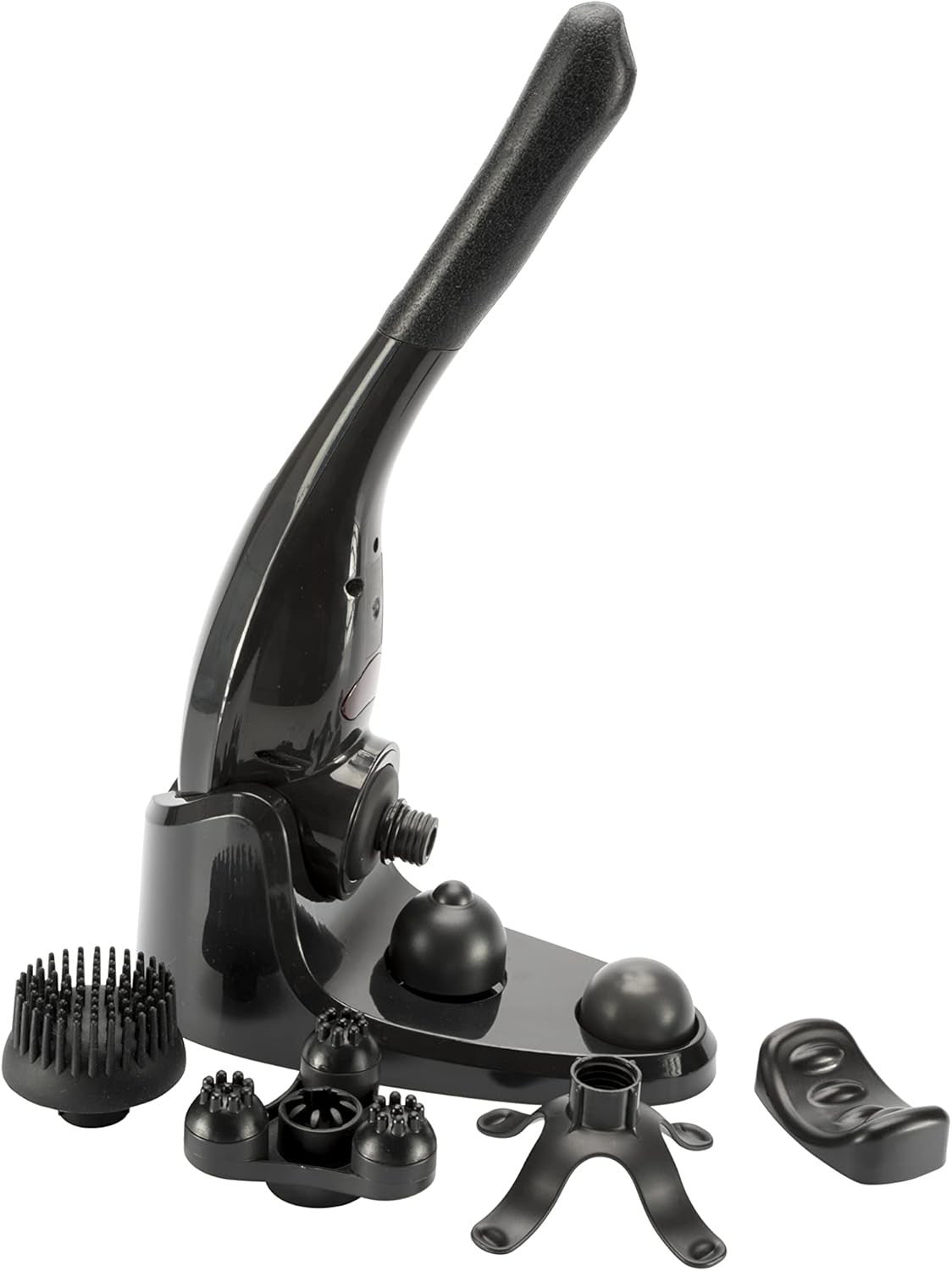 Deep Tissue Massage Gun Cordless Percussion Massager 6 Heads 5 Speeds