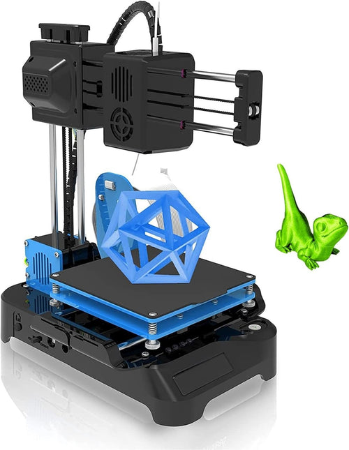 Silent Mini 3D Printer Leveling Free One Key Print 100x100x100mm