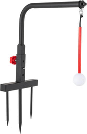 Golf Swing Trainer Outdoor Auto Ball Return Adjustable Chipping Aid