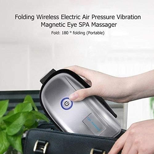 Heated Eye Massager Air Pressure Bluetooth Foldable