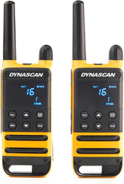 PMR446 Walkie Talkies 2 Pack 16 Channel IP54 Portable Radio Set