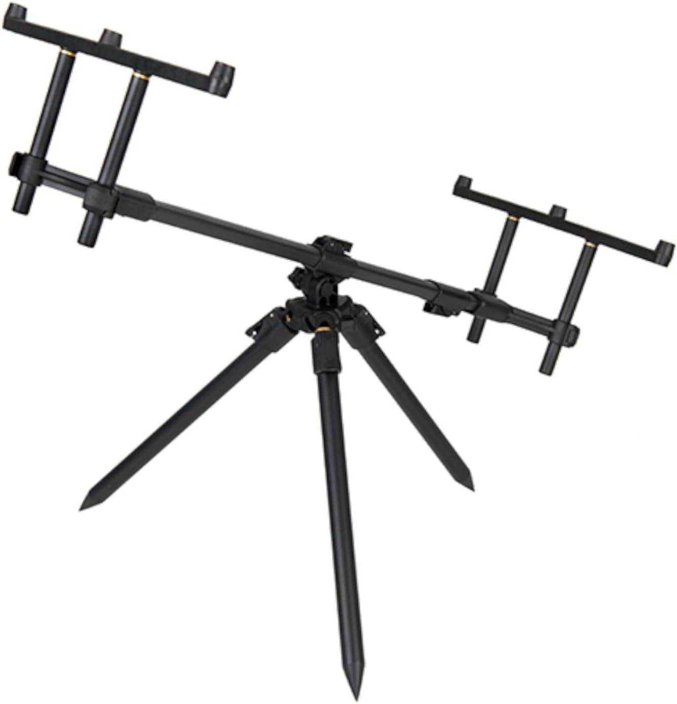 Carp Fishing Rod Pod Tripod 2 & 3 Rod Adjustable Stand 61-98cm