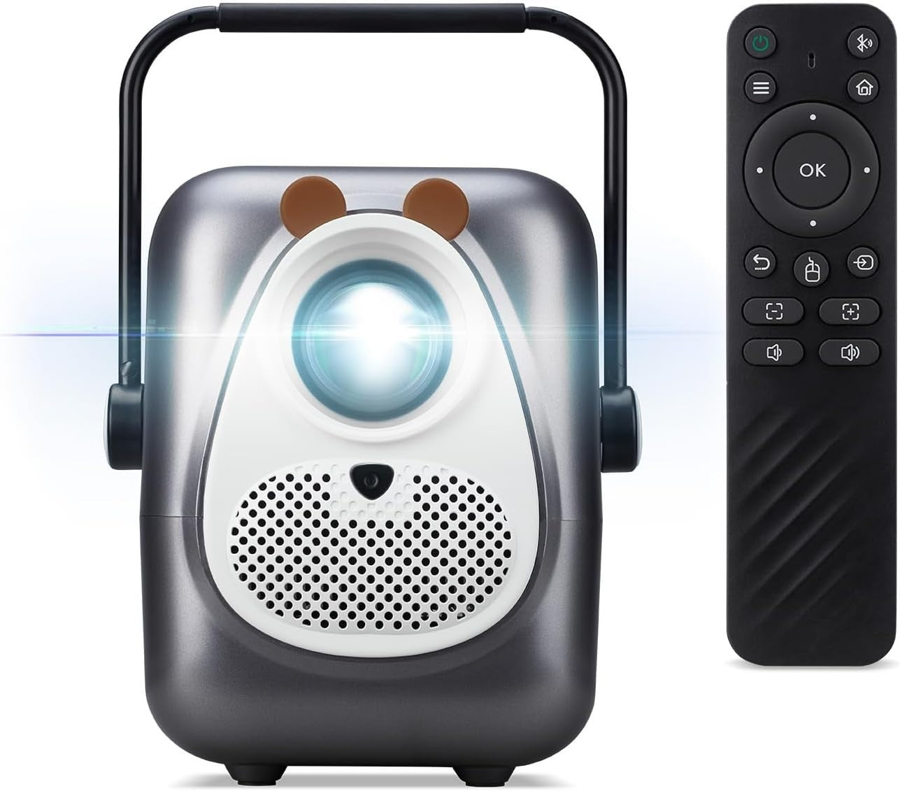 Portable 1080P Full HD LED Projector WiFi HDMI Keystone Home Cinema