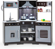 Corner Kids Play Kitchen Lights Sounds Ice Maker Coffee Toy
